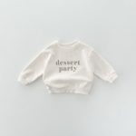 【100-150cm】トレーナー キッズ 英字 プリント - 画像 (4)