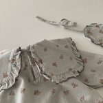 【66-90cm】ロンパース ベビー レトロ プリンセス - 画像 (8)