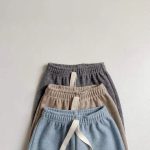 【73-100cm】ワイトパンツ ベビー カジュアル 無地 - 画像 (9)