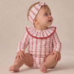 【66-90cm】ロンパース ベビー 北欧風 総柄 - 画像 (11)