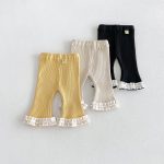 【73-120cm】レギンス 女の子 カジュアル フリル - 画像 (3)