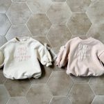【66-90cm】ロンパース ベビー 韓国風 蝶結び - 画像 (4)
