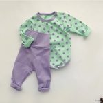 【66-90cm】ロンパース＆レギンス ベビー 可愛い ドット - 画像 (4)