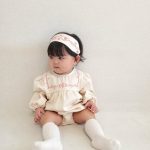 【66-90cm】ロンパース ベビー 可愛い 刺繡 - 画像 (12)