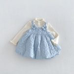 【80-130cm】ワンピース 女の子 ふわふわ 暖かい - 画像 (8)