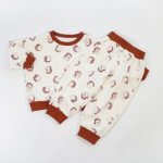 【90-140cm】セットアップ キッズ 配色 男女兼用 - 画像 (13)