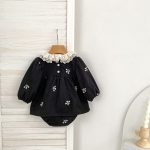 【66-130cm】ロンパースorワンピース 女の子 姉妹服 フリル襟 - 画像 (13)