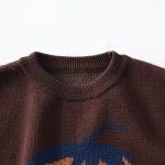 【80-130cm】ベスト キッズ イチゴ柄 セーター - 画像 (6)