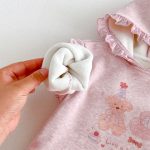 【80-130cm】トップス 女の子 帽子付き クマプリント - 画像 (13)