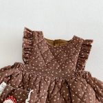 【80-130cm】アウターorワンピース 女の子 暖かい フリル - 画像 (14)