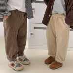 【80-150cm】パンツ キッズ ストレッチ コーデュロイ 男女兼用 - 画像 (18)