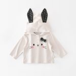 【73-120cm】トップスorパンツ 女の子 可愛い 帽子付き ネコ - 画像 (3)