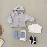 【73-100cm】アウター ベビー クマ 帽子付き - 画像 (4)