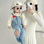 【66-90cm】ロンパース ベビー スター柄 トレンド - 画像 (6)