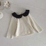 【73-100cm】シャツ 女の子 花柄襟 スウィート - 画像 (3)