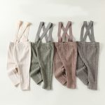 【73-100cm】サロペット ベビー 暖かい シンプル
