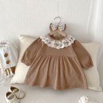 【73-110cm】ロンパースorワンピース 女の子 姉妹服 ワッフル - 画像 (14)