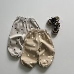 【80-130cm】パンツ キッズ カジュアル ドット - 画像 (2)