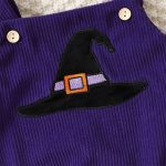 【70-100cm】ロンパース ベビー サロペット ハロウィーン コーデュロイ 刺繍 - 画像 (14)