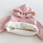 【80-130cm】トップス 女の子 帽子付き クマプリント - 画像 (12)