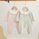 【66-90cm】ロンパース ベビー花付き スウィート - 画像 (4)