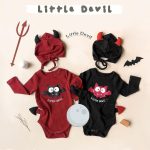 【66-90cm】ロンパース ベビー ハロウィン キュート デーモン - 画像 (3)