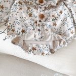 【80-90cm】ロンパース ベビー 碎花 可愛い - 画像 (12)