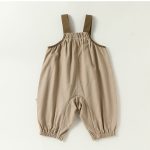 【73-100cm】サロペット ベビー ワンプリント 合わせやすい - 画像 (4)