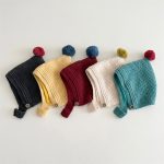 【GOODS】帽子 暖かい ボール付き ニット - 画像 (8)