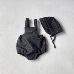 【66-90cm】サロペット ベビー コーデュロイ ドット - 画像 (9)