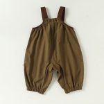 【73-100cm】サロペット ベビー ワンプリント 合わせやすい - 画像 (5)