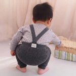 【73-100cm】サロペット ベビー 無地 暖かい - 画像 (13)
