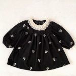 【66-130cm】ロンパースorワンピース 女の子 姉妹服 フリル襟 - 画像 (14)