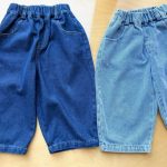 【80-150cm】ロングパンツ キッズ デニム カーブシルエット - 画像 (13)