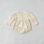 【66-90cm】ロンパース ベビー レース襟 プリンセス - 画像 (7)