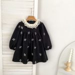 【66-130cm】ロンパースorワンピース 女の子 姉妹服 フリル襟 - 画像 (7)