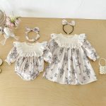 【66-140cm】ロンパースorワンピース 女の子 姉妹服 可愛い - 画像 (13)