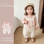 【66-100cm】セットアップ ベビー 可愛い ウサギ