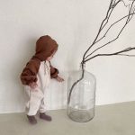 【66-90cm】オールインワン ベビー 帽子付き ファスナー - 画像 (7)