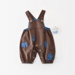 【73-120cm】Tシャツorサロペット 男の子 英字 カジュアル - 画像 (5)