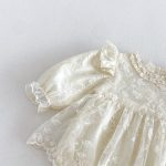 【66-90cm】ロンパース ベビー プリンセス フラワー - 画像 (12)