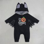 【60-100cm】オールインワン ベビー ハロウィン カートゥーン柄 フード付け - 画像 (5)