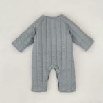 【66-90cm】ロンパース ベビー くま刺繍 中綿 防寒 - 画像 (10)
