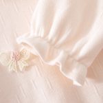 【66-90cm】ロンパース ベビー 蝶結び フリル - 画像 (6)
