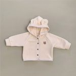 【73-100cm】アウター ベビー クマ 帽子付き - 画像 (5)