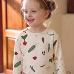 【73-100cm】Tシャツ キッズ プリント 果物柄 - 画像 (8)