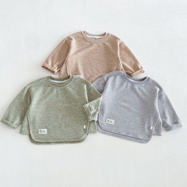 【80-130cm】Ｔシャツ 男の子 パステルカラー 無地