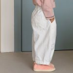 【80-150cm】パンツ 女の子 ワイドカーブ ゆったり シルエット - 画像 (13)