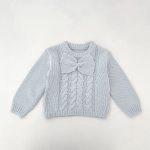 【73-110cm】カーディガンorパンツ ベビー 蝶結び ニット - 画像 (13)