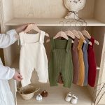 【66-100cm】サロペット ベビー カジュアル ニット - 画像 (12)
